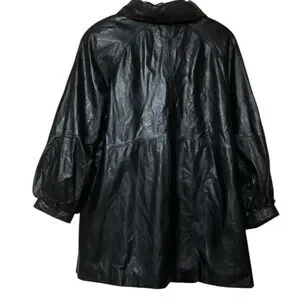 Giorgio Rotti | Jackets & Coats | Giorgio Rotti Tie Neck Aline Leather ...